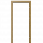 Reguliuojama durų stakta PORTA SYSTEM, Katanijos ąž sp., 646 x 2038 x 95 - 115 mm, de&scaron;inė