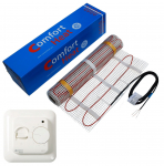 Elektrinis &scaron;ildymo kilimėlis COMFORT HEAT, 2 m&sup2;, 300 W + termostatas