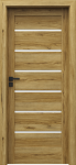 Vidaus durų varčia Verte Home, Katanijos ąžuolo sp., mat., 744 x 2030 x 40 mm, kairė