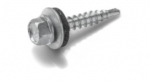 Cinkuotas savisriegis su tarpine RAWLPLUG, RAL 8004, 4,8 x 35 mm, 150 vnt.
