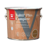 Medienos dažyvė TIKKURILA VALTTI PLUS COMPLETE, &scaron;ilko matiniai, ąžuolo sp., 2,5 l