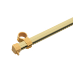 Karnizo bėgelis, &scaron;viesiai rudos sp., 1,6 m, &Oslash; 28 mm karnizui