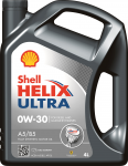 Automobilinė variklio alyva SHELL HELIX ULTRA A5/B5 0W-30 4L
