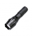 Žibintas ENTAC, 5W, 3AAA, Alu, 500 lm, su dviračio laikikliu, juodos sp.