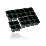 Plastikinė daigykla, 30 x 40 x 6,5 cm, 20 narelių