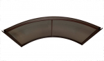 Stogelis STARKEDACH, arka, 35 x 100 x 160 cm, rudos sp.