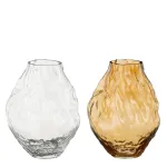 Stiklinė vaza ARIA, 2 spalvų, 26 x 18,5 cm
