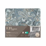 Satininės patalynės kompl. ELDORADO HOME, 140x200cm, 50x70cm, 100% medv.