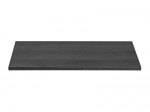 Stalvir&scaron;is COMAD LEONARDO OAK 120, 120 x 46 cm, pilka