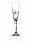 Kri&scaron;tolinės &scaron;ampano taurės RCR MELODIA FLUTE GOBLET, 160 ml, 6 vnt.