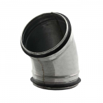 Ortakio alkūnė su tarpinėmis BFS45-100, DN100, 45&deg;