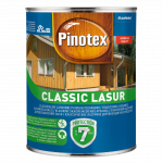 Medienos impregnantas PINOTEX CLASSIC AE, tikmedžio sp., 3 l