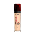 Skystas makiažo pagrindas L&rsquo;Or&eacute;al Paris Infaillible Fresh Wear 32h SPF25, 100 linen, 30 ml