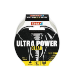 Remonto juosta TESA Ultra Power, 48 mm x 10 m, skaidri, nuo -10 C&deg; iki +90&deg;