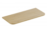 Stalvir&scaron;is COMAD OVALIA CREMONA 100, ąžuolo sp., 100,4 x 2,2 x 45,8 cm