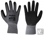 Sodo ir darbo pir&scaron;tinės Bradas PERFECT GRIP GRAY, 8 dydis, 6 vnt.