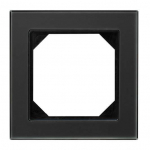 Vienvietis rėmelis EPSILON, juodas stiklas