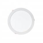 Įleidžiama LED panelė HOROZ ALEXIS, 6 W CCT 3000/4000/6500 K 510 lm, baltos sp, &oslash;10,8 cm