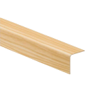 PVC kampinis profiliuotis W-PC-KR3030-115-275-LM, ąžuolo sp., 2750 x 30 x 30 mm
