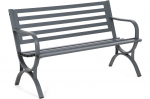 Lauko suolas Simple, Grey