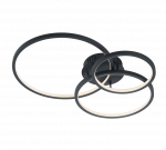 I&scaron;manusis lubinis LED &scaron;viestuvas TRIO AARON, 36,5W 3000-6000K RGB 4200lm WIZ 10,5x79x64cm su pultu