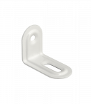 Montavimo kampas, 40x28x22x1,0mm, baltas
