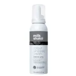 Dažančios plaukų putos Milk Shake Colour Whipped Cream, intensyvi pilka, 100 ml