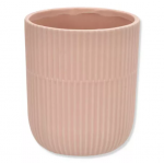 Keraminis vazonas BARCELONA, matinės rožinės sp., 13 x 15 cm