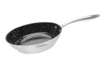 Nerūdijančio plieno keptuvė BOLLIRE BLACK SAPPHIRE, 24 cm