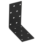 Montavimo kampas, 80x80x40x2mm, juodas