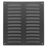 Metalinės ventiliacijos grotelės MR2628A, 260 x 280 mm, antracito sp.