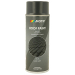 Pur&scaron;kiami dažai stogų dangai MOTIP, RR23, Dark grey, matiniai, 400 ml