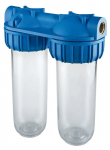 Filtro korpusas SED-34, 10", 3/4", dvigubas