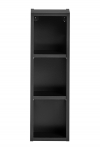 Vonios spintelė SANTA FE BLACK 83-01-A, juoda