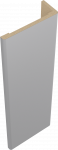 Durų apvadas &scaron;viesiai pilkos spalvos, 1 vnt, 7 x 1.5 x 220 cm, storis 6 mm