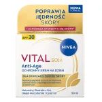 Apsauginis dieninis veido kremas Nivea Vital Soja SPF 30, 50 ml