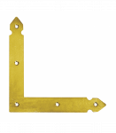 Montavimas kampas, 150x150x25x2,5 mm, geltonai cinkuotas