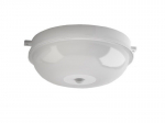 Plafoninis LED &scaron;viestuvas G. LUX, 12 W, 960 lm, 4000 K, IP65, su judesio davikliu, &oslash;19 cm
