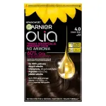 Plaukų dažai Garnier Olia, 4.0 tamsiai ruda