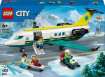 Konstruktorius LEGO City Big Vehicles Emergency Air Ambulance Airplane