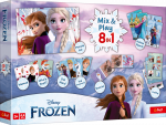 Stalo žaidimų rinkinys TREFL FROZEN 8in1 Mix&play