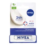 Puoselėjamasis lūpų balzamas Nivea, Med Repair, 4,8 g