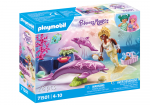 Konstruktorius PLAYMOBIL MERMAIDS Undinėlė su delfinais