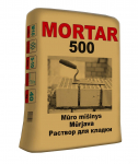 Mūro mi&scaron;inys MORTAR500, 40 kg