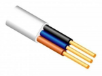 Instaliacinis kabelis , Lietkabelis YDYp,&nbsp;(BVV-P), 3 x 1,5 mm&sup2;, 10 m