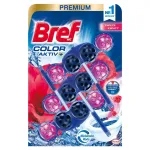 WC valiklis - gaiviklis BREF Color Auto Active Flower, 3 x 50 g