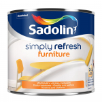 Emaliniai dažai SADOLIN SIMPLY REFRESH, baldams, matiniai, BW bazė, 0,5 l