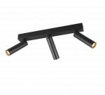 Ta&scaron;kinis LED &scaron;viestuvas TRIO AMBALA, 3x5W, 2300/3000/4000K  3x500 lm juodos sp 16,5x15x4cm