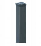 Vartų stulpas, cinkuotas, antracito sp., 100 x 100 x 2000 mm