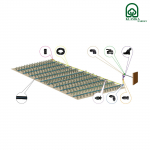 Gravitacinė laistymo sistema Klasika Stripe (iki 70m2 plotui)